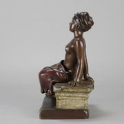Art Nouveau Bronze - Villanis Femme Arabe - Hickmet Fine Arts
