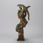 Art Nouveau Bronze - Villanis Walkyrie - Hickmet Fine Arts