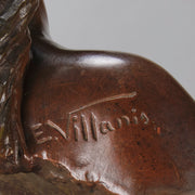 Art Nouveau Bronze - Villanis Walkyrie - Hickmet Fine Arts