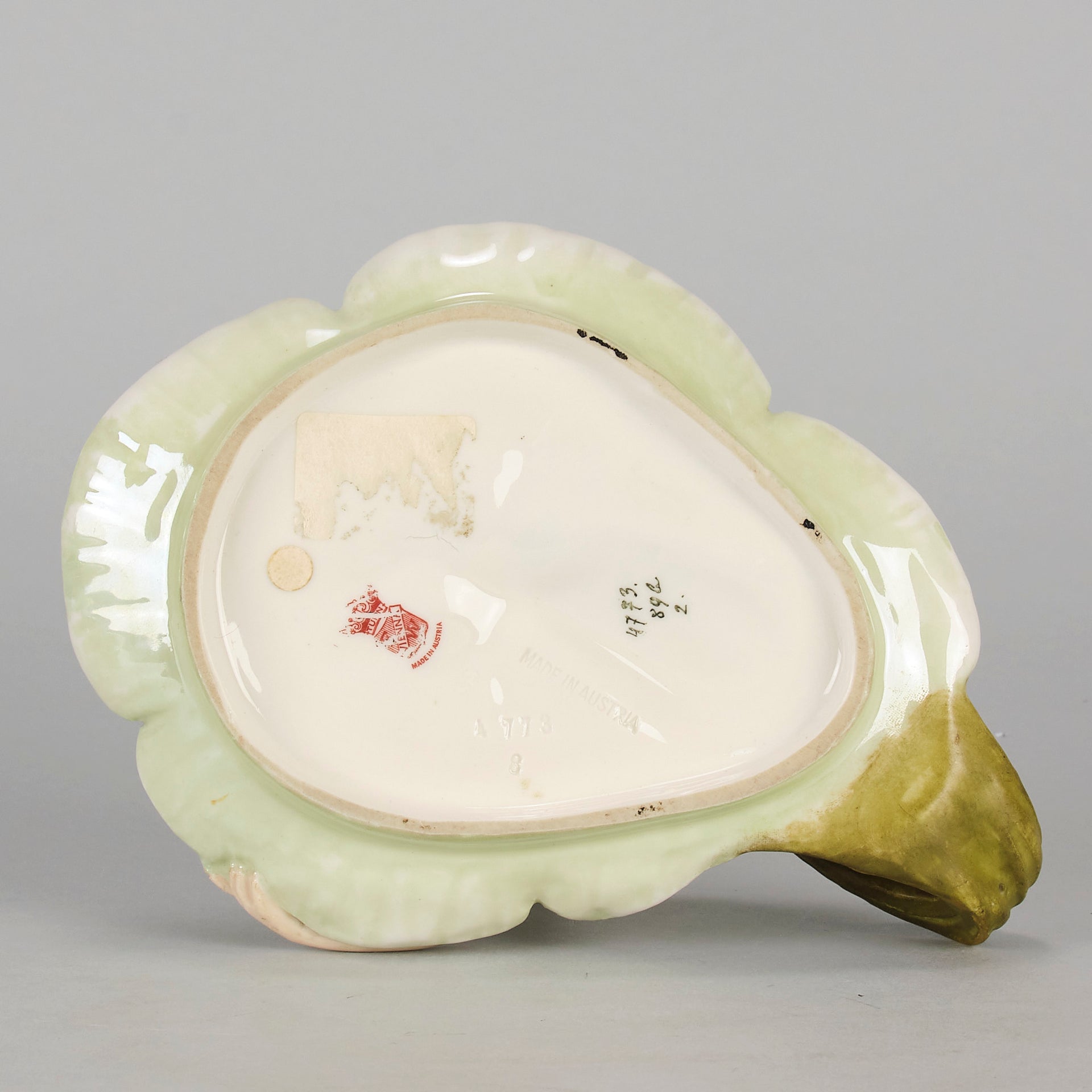 Art Nouveau Candle Holders - Ernst Wahliss Earthenware - Hickmet Fine Arts 
