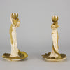 Art Nouveau Candlesticks - Ernst Wahliss - Hickmet Fine Arts 