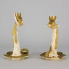 Art Nouveau Candlesticks - Ernst Wahliss - Hickmet Fine Arts 