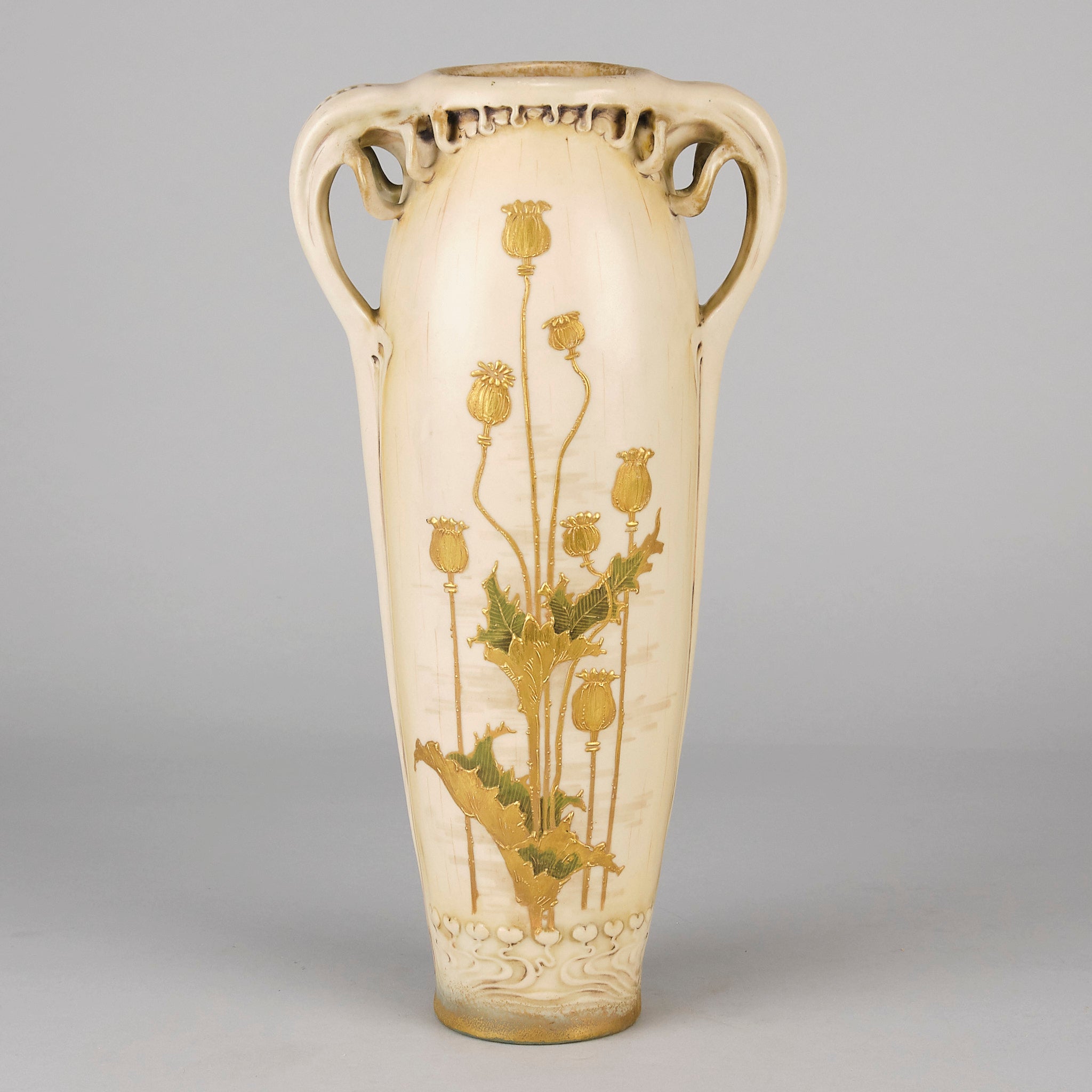 Art Nouveau Vase by Ernst Wahliss - Hickmet Fine Arts