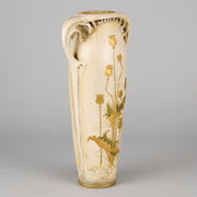 Art Nouveau Vase by Ernst Wahliss - Hickmet Fine Arts 