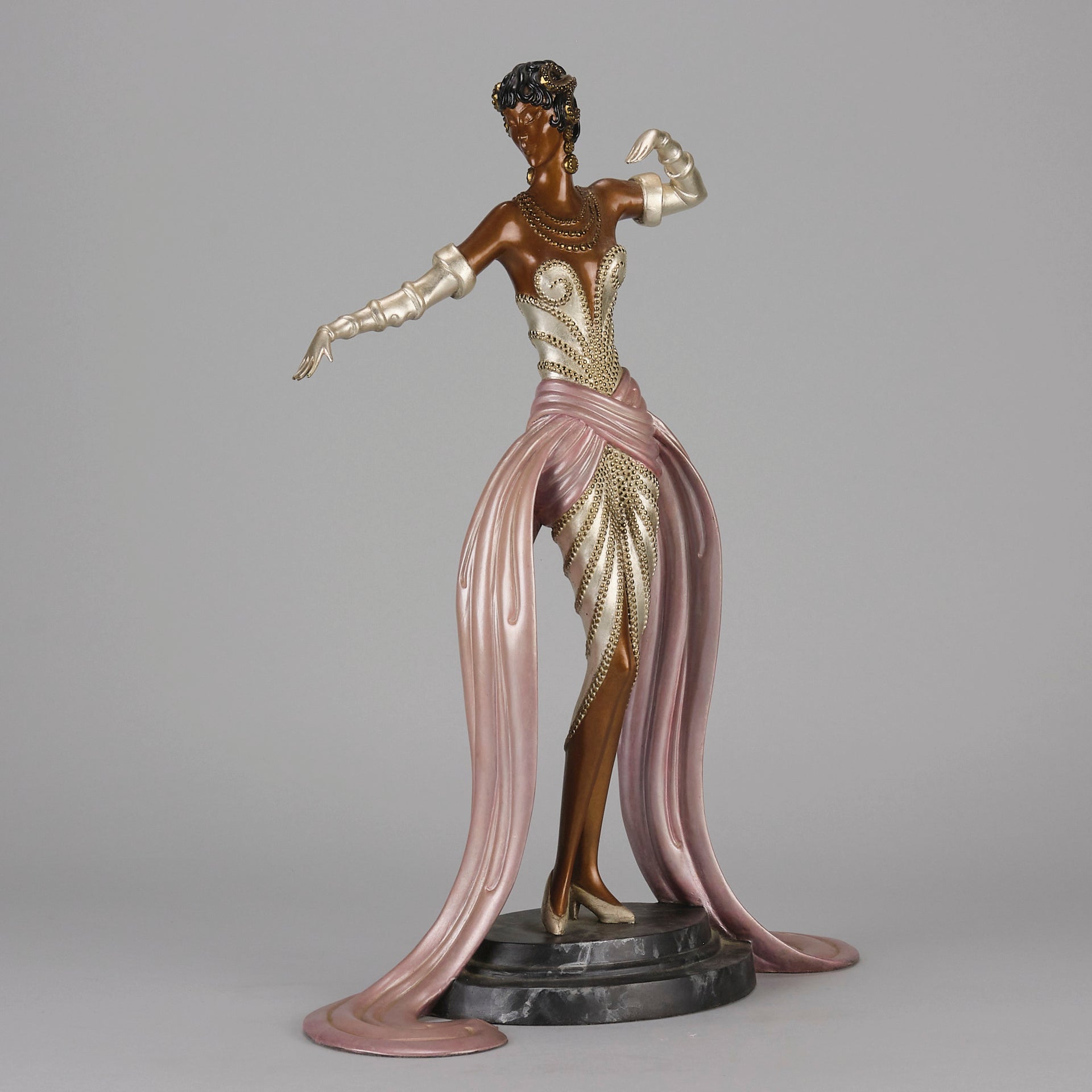 Erte Belle du Ball - Limited Edition Bronze - Hickmet Fine Arts 