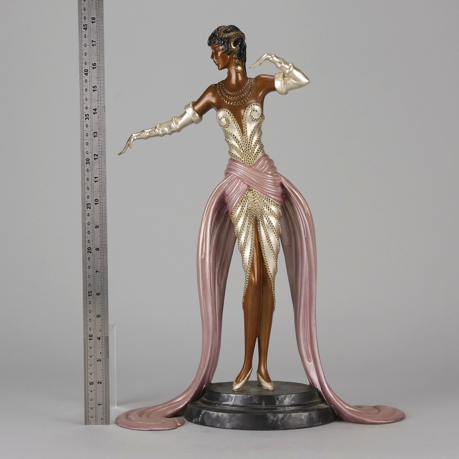 Erte Belle du Ball - Limited Edition Bronze - Hickmet Fine Arts 