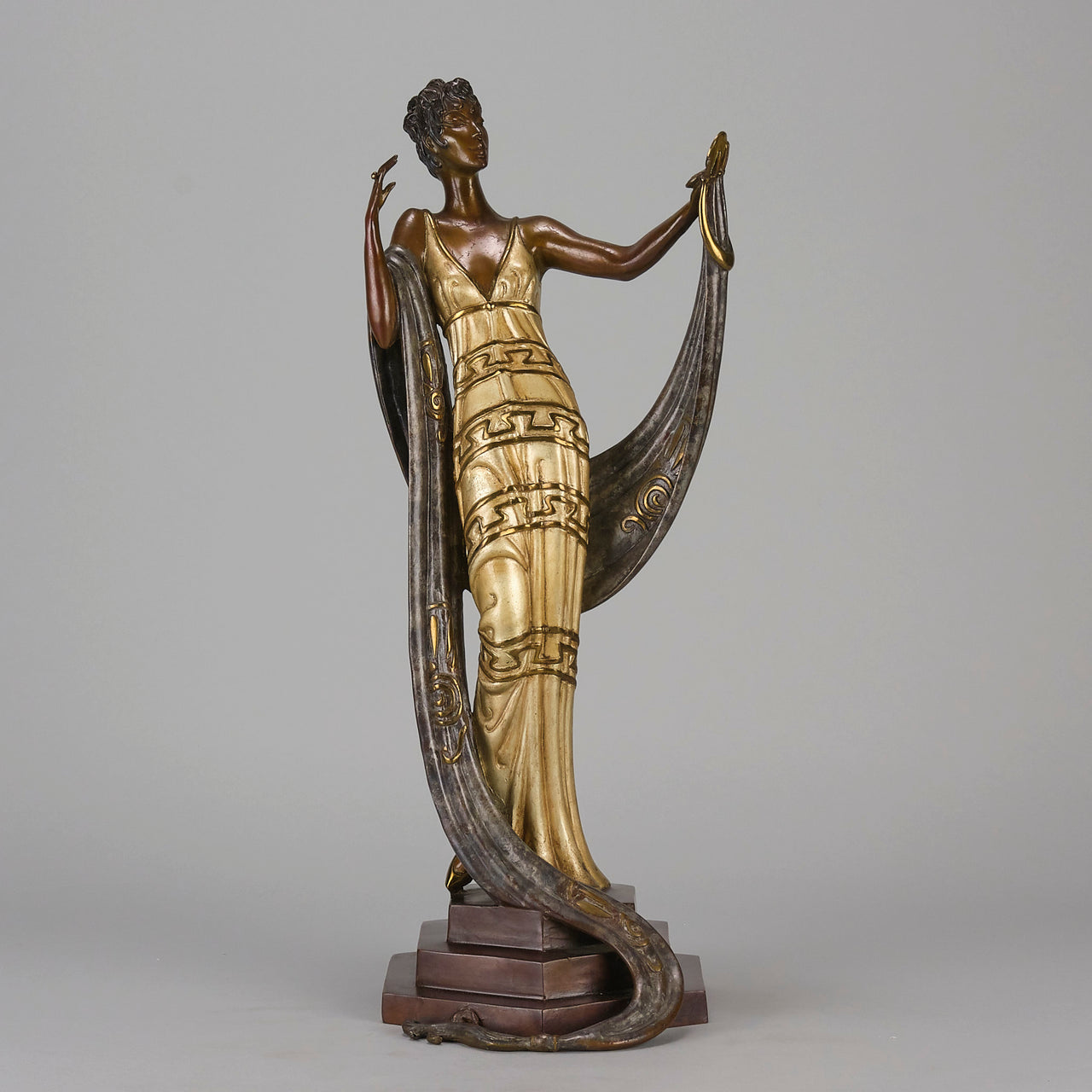 Erte Coquette - Limited Edition Bronze - Hickmet Fine Arts 