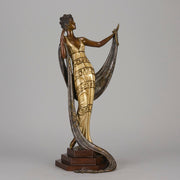 Erte Coquette - Limited Edition Bronze - Hickmet Fine Arts 