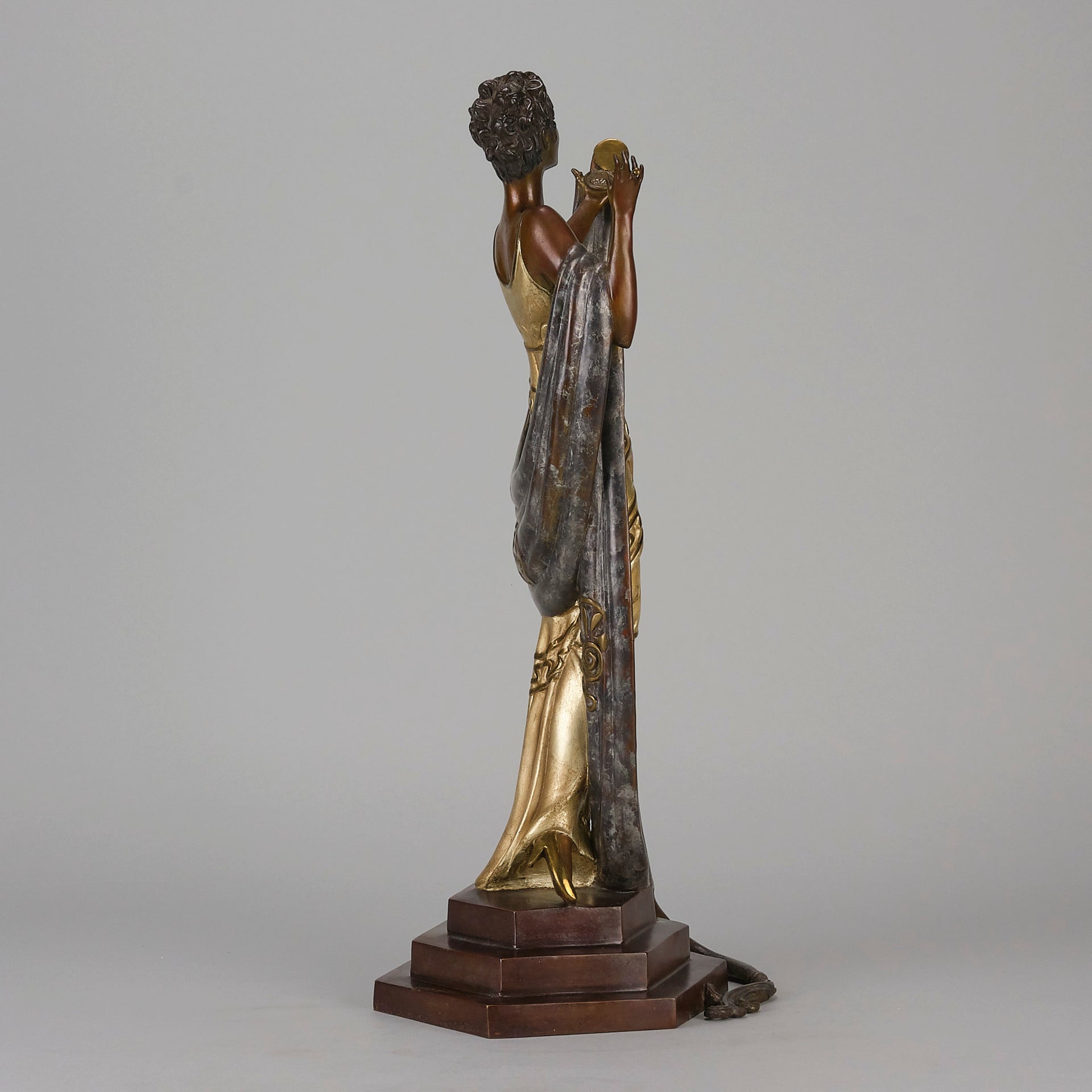 Erte Coquette - Limited Edition Bronze - Hickmet Fine Arts 