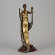 Erte Coquette - Limited Edition Bronze - Hickmet Fine Arts 