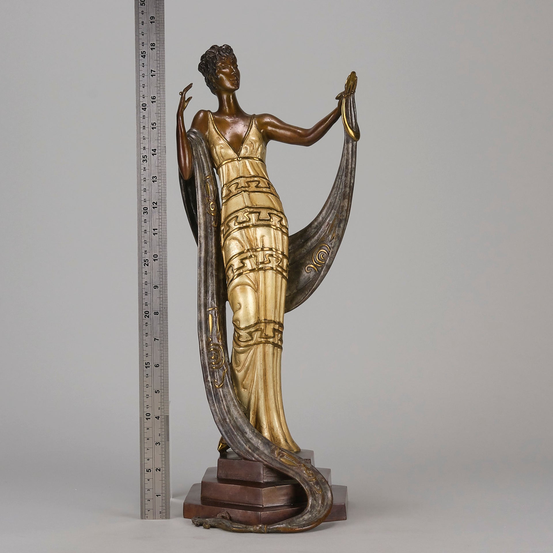 Erte Coquette - Limited Edition Bronze - Hickmet Fine Arts 