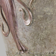 Erte Vase - Oriental Mystery Bronze Vase - Hickmet Fine Arts