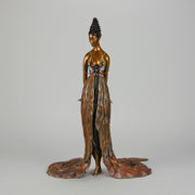 Erte Feather Gown - Limited Bronze Figure - Hickmet Fine Arts