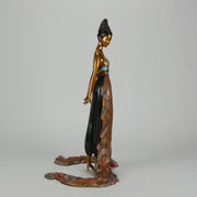 Erte Feather Gown - Limited Bronze Figure - Hickmet Fine Arts