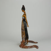 Erte Feather Gown - Limited Bronze Figure - Hickmet Fine Arts