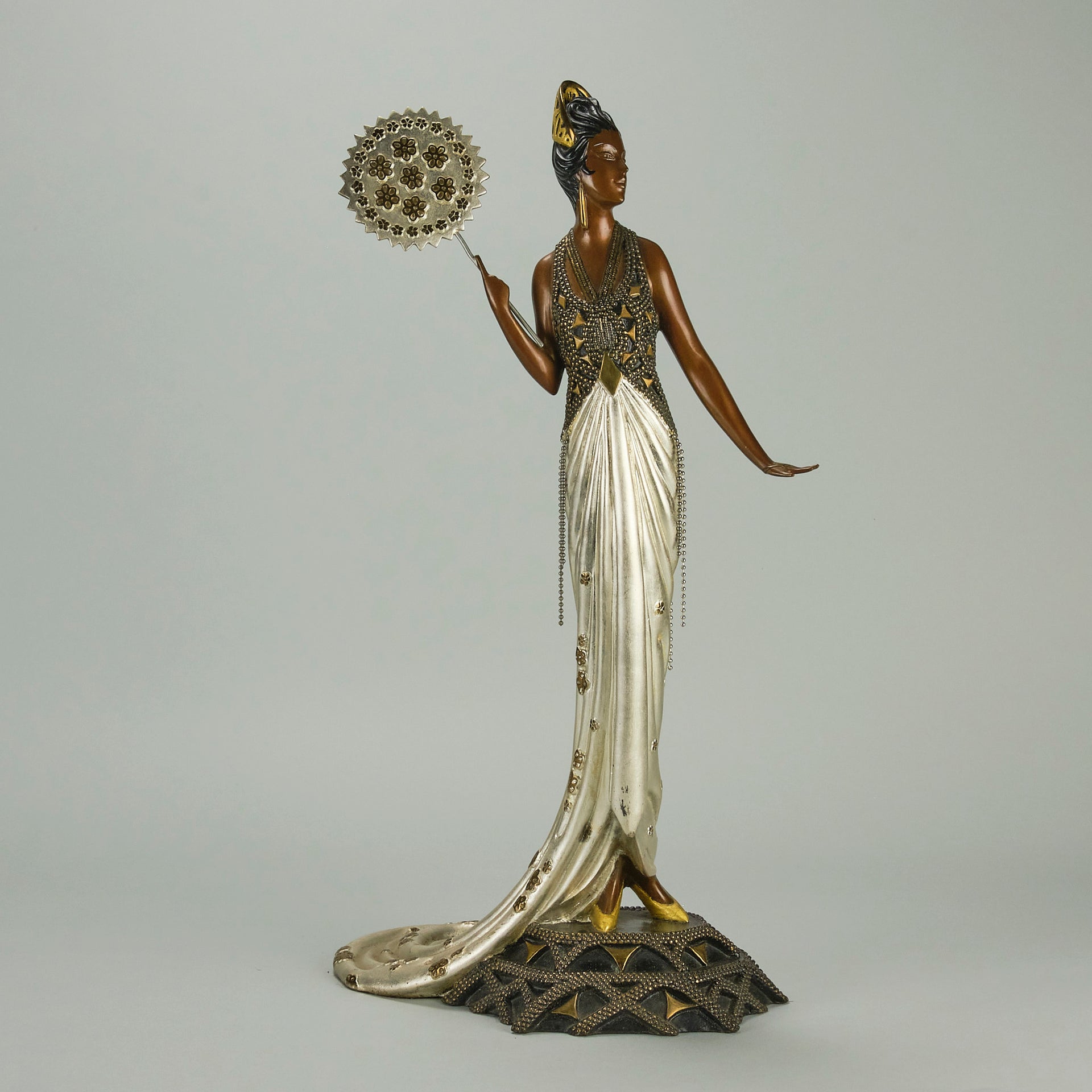 Erte Fedora - Limited Bronze Figure - Hickmet Fine Arts
