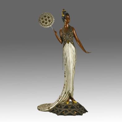 Erte Fedora - Limited Bronze Figure - Hickmet Fine Arts