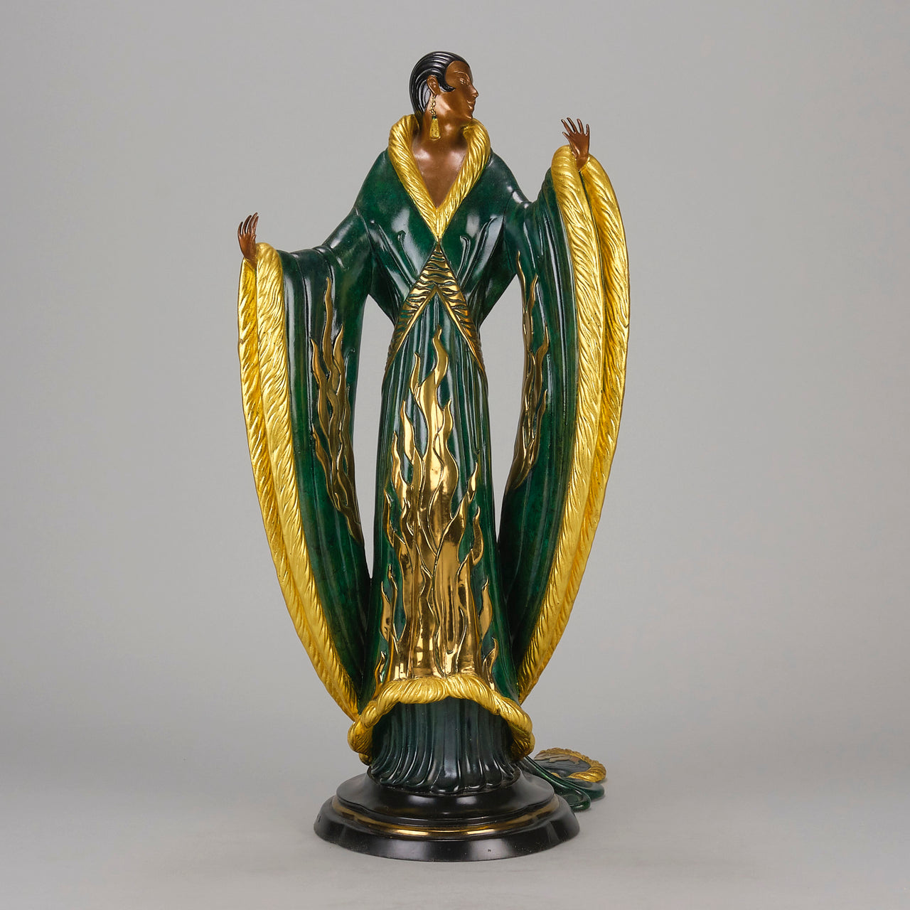 Erte Femme de Luxe - Limited Edition Bronze - Hickmet Fine Arts 