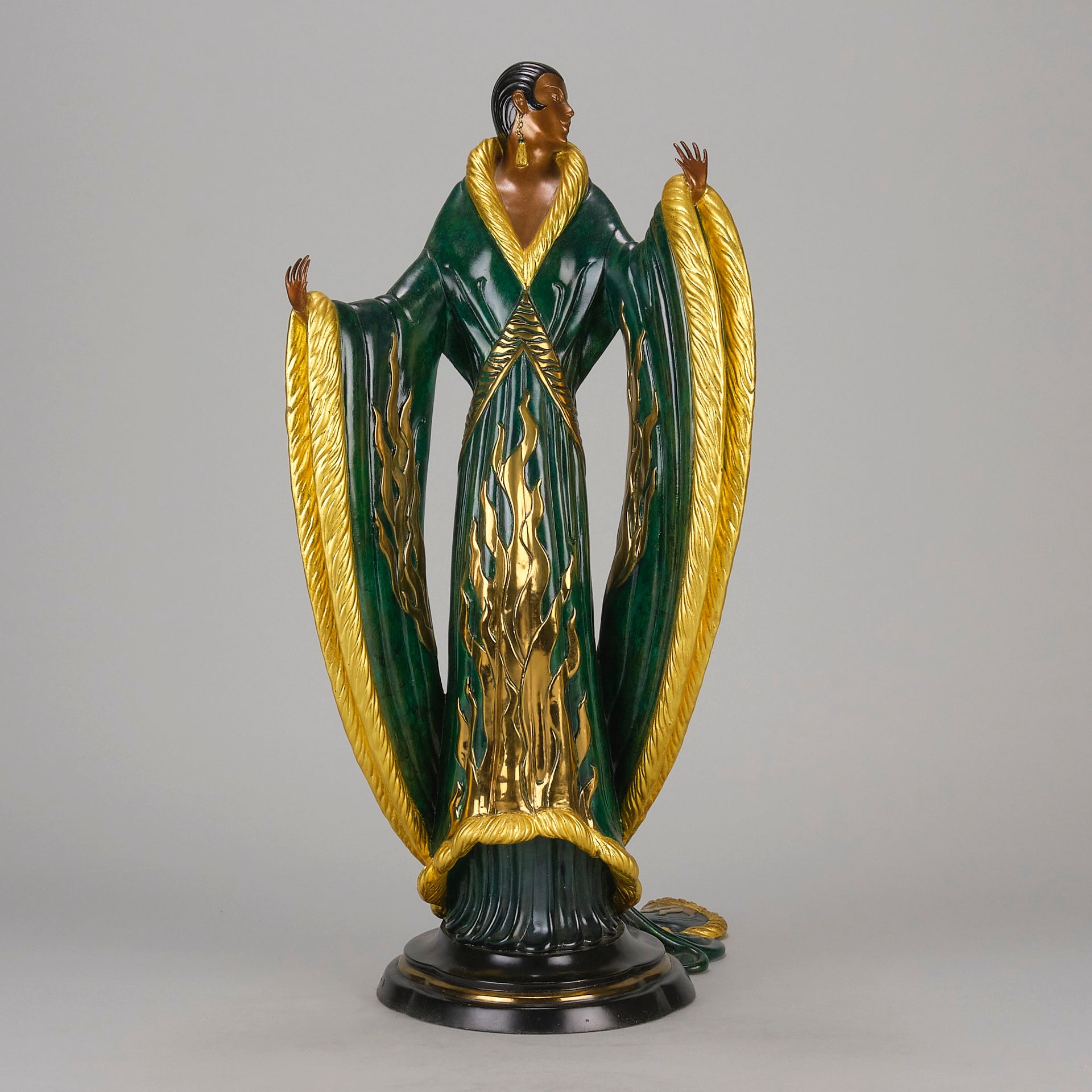 Erte Femme de Luxe - Limited Edition Bronze - Hickmet Fine Arts 