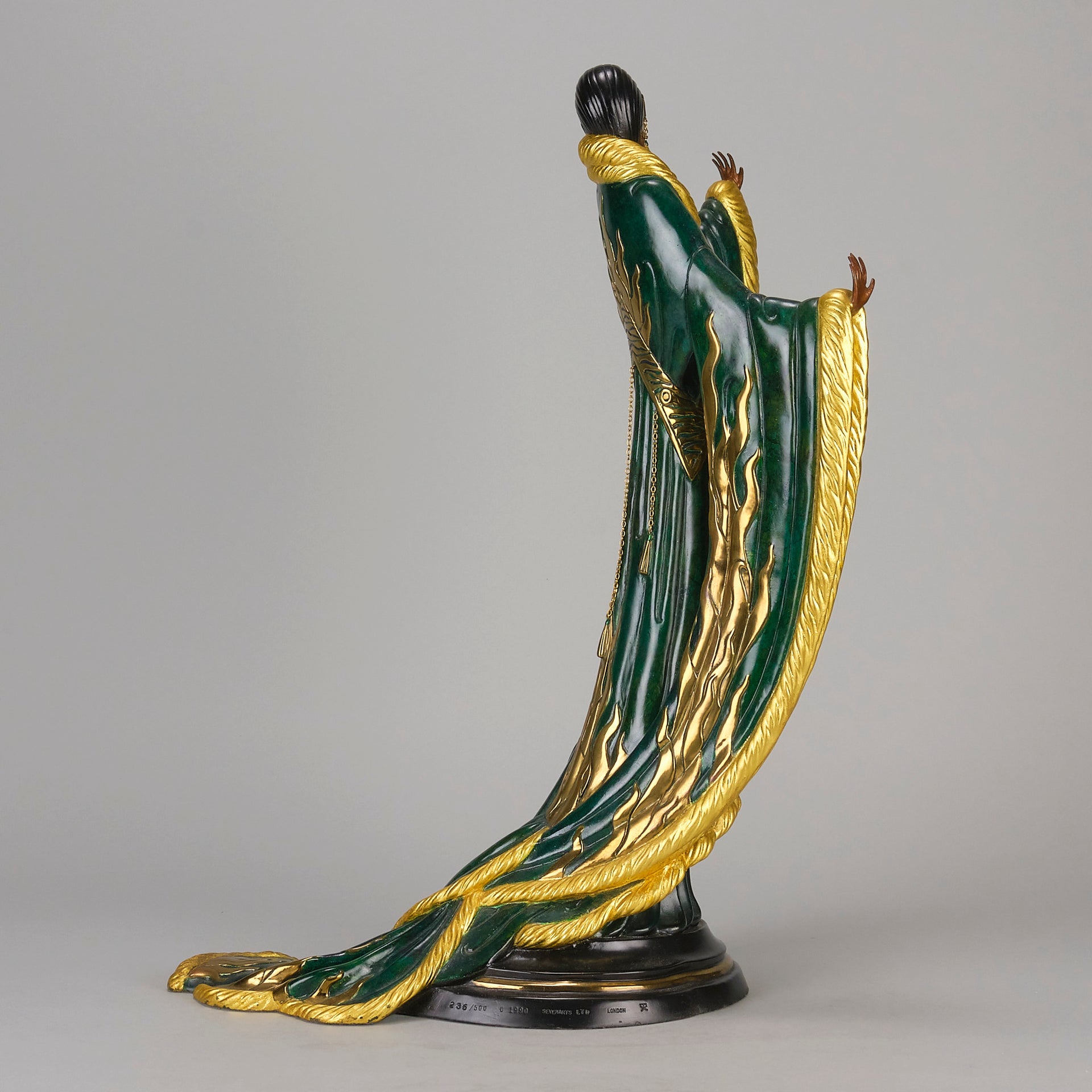 Erte Femme de Luxe - Limited Edition Bronze - Hickmet Fine Arts 