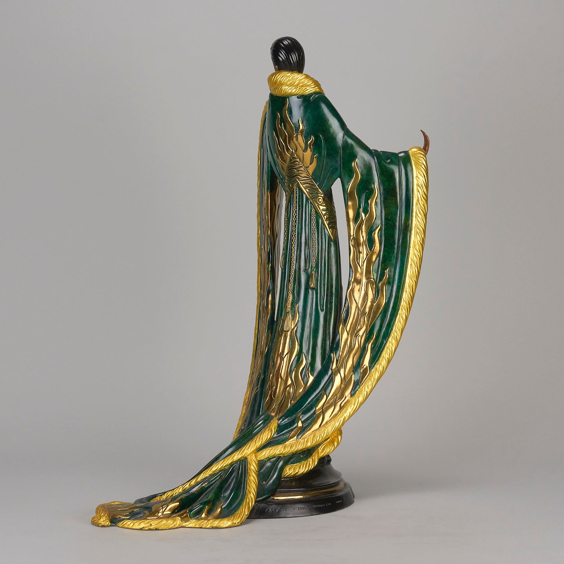 Erte Femme de Luxe - Limited Edition Bronze - Hickmet Fine Arts 