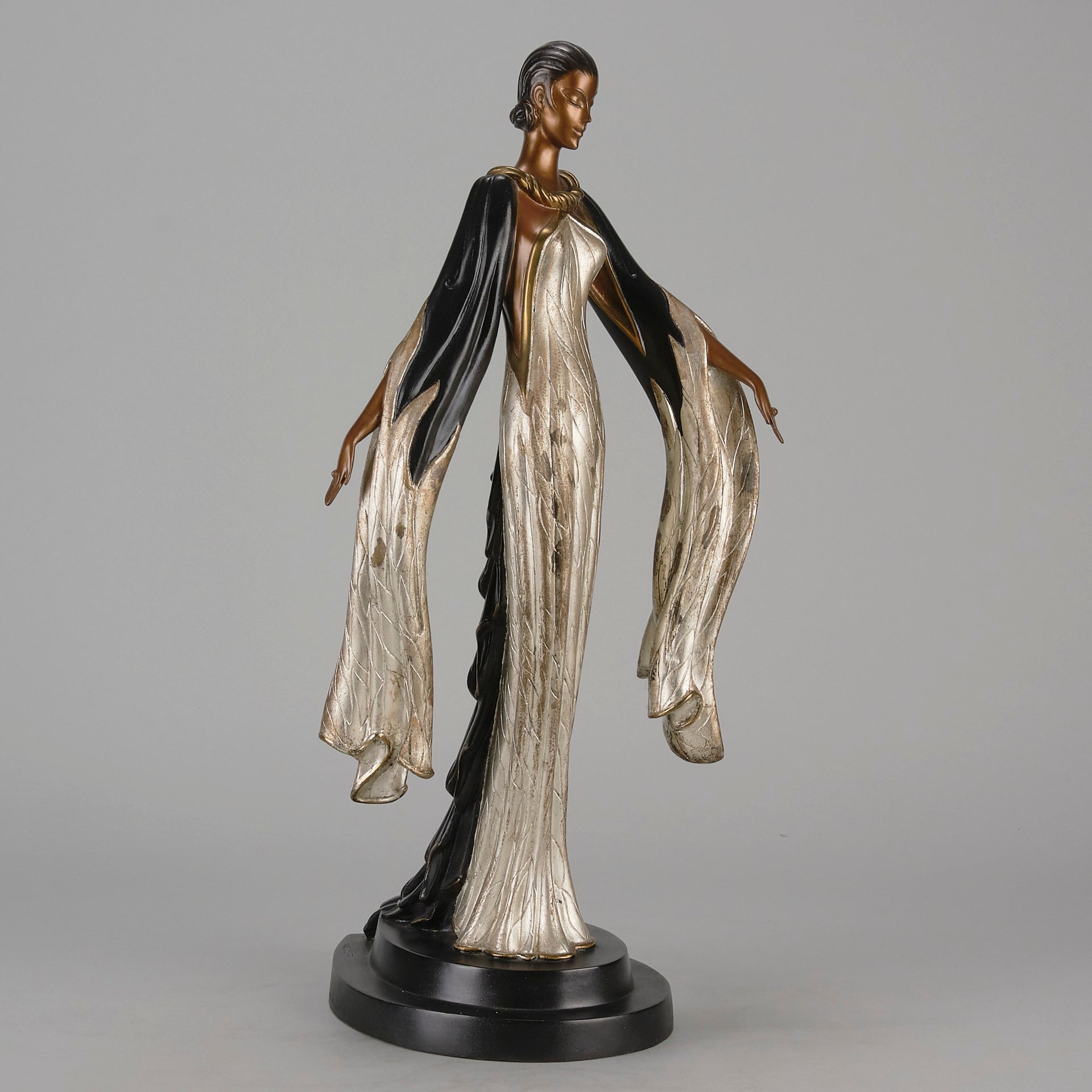 Erte Fireleaves - Limited Edition Bronze - Hickmet Fine Arts 