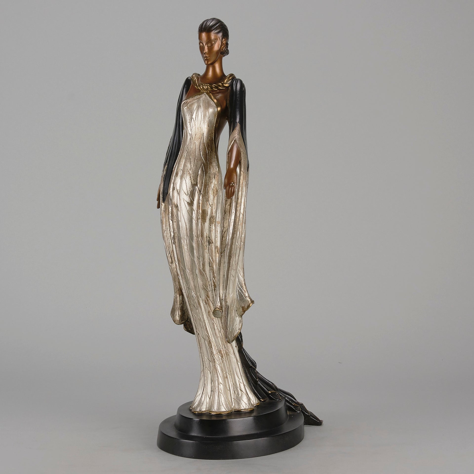 Erte Fireleaves - Limited Edition Bronze - Hickmet Fine Arts 