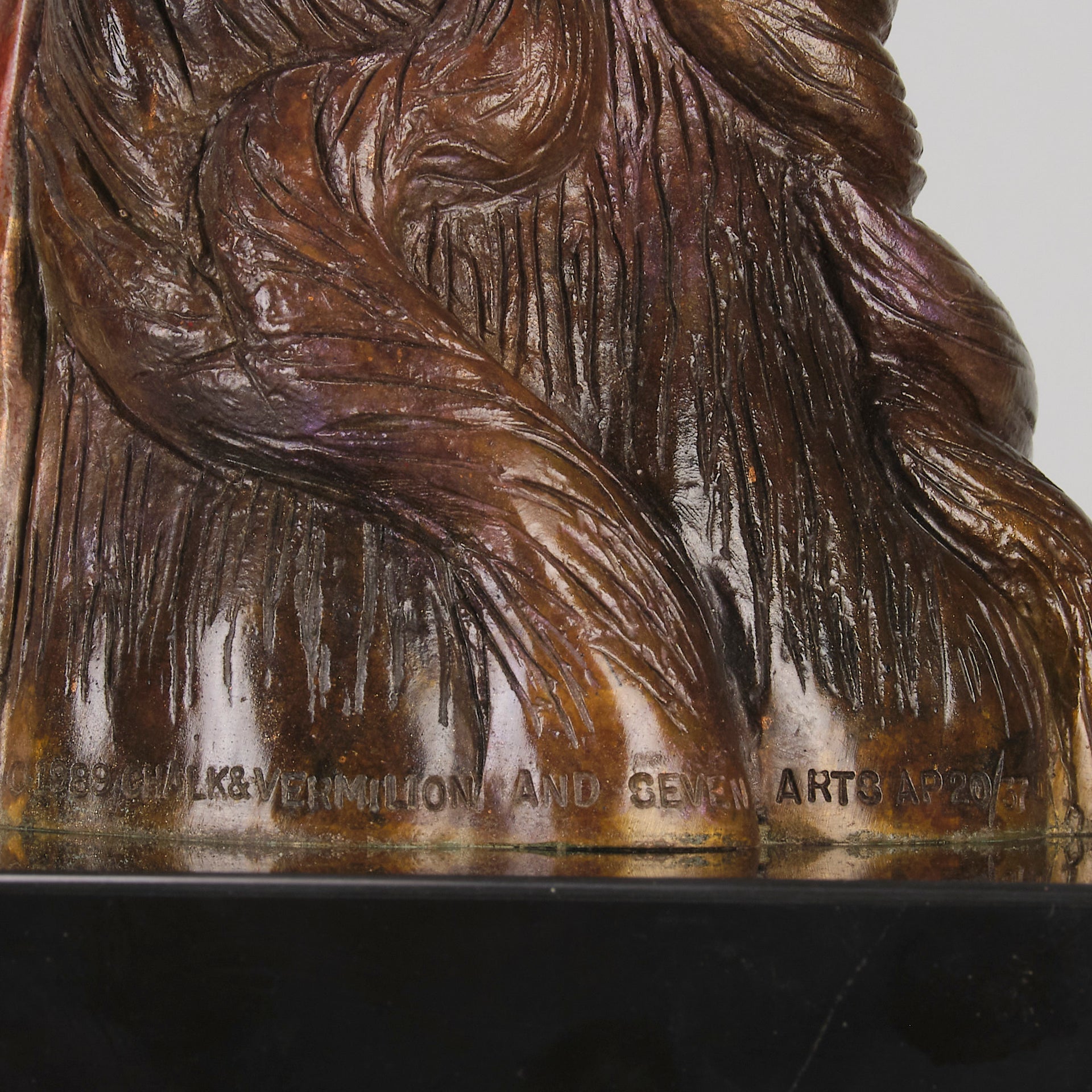 Erte Heat - Limited Bronze Figure - Hickmet Fine Arts