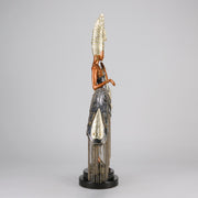 Her Secret Admirers bronze by Erte