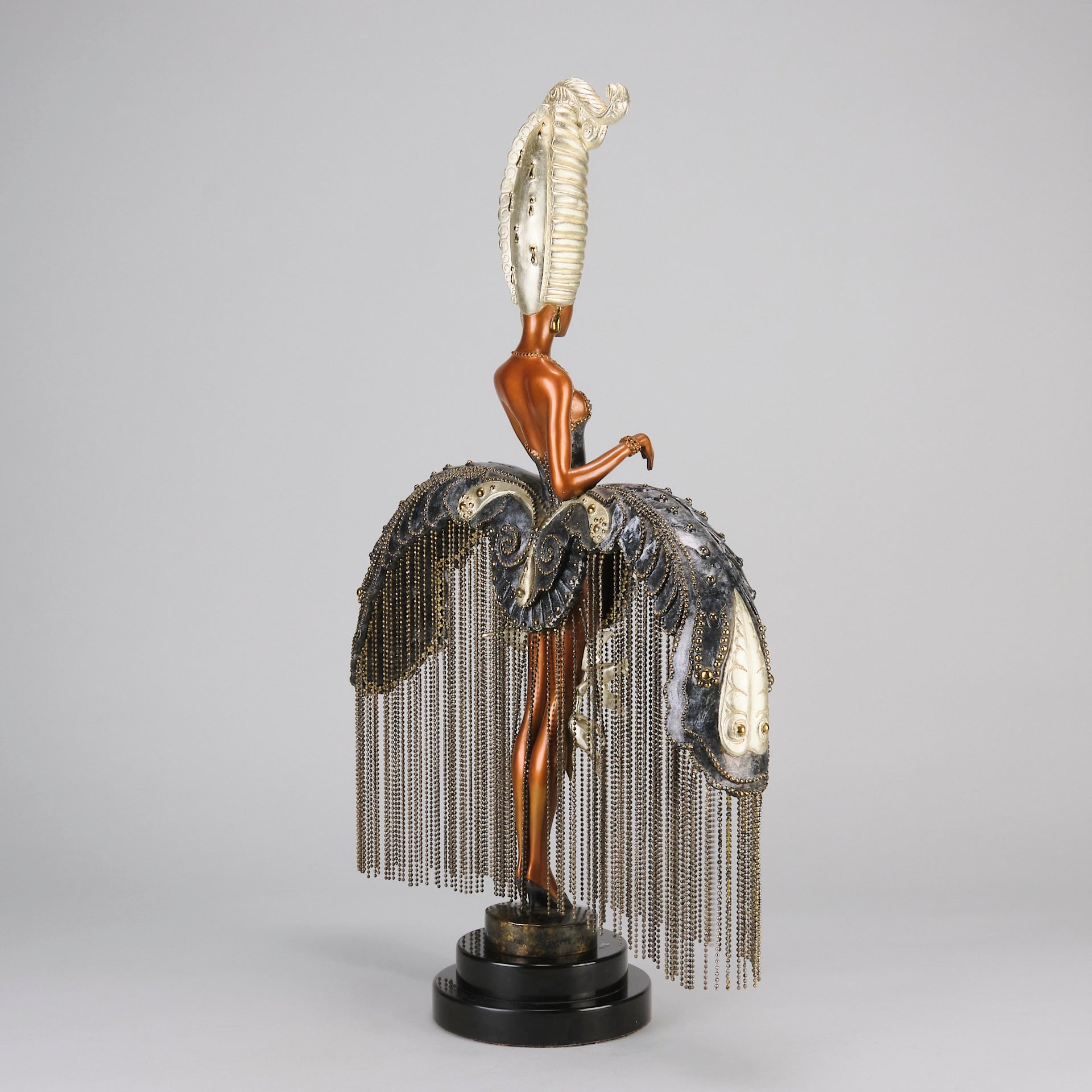 Her Secret Admirers bronze by Erte