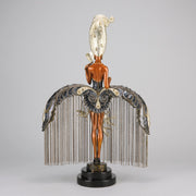 Her Secret Admirers bronze by Erte