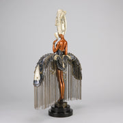 Her Secret Admirers bronze by Erte