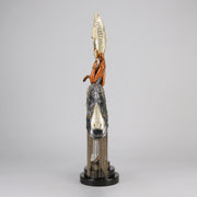 Her Secret Admirers bronze by Erte
