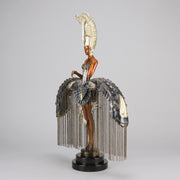 Her Secret Admirers bronze by Erte