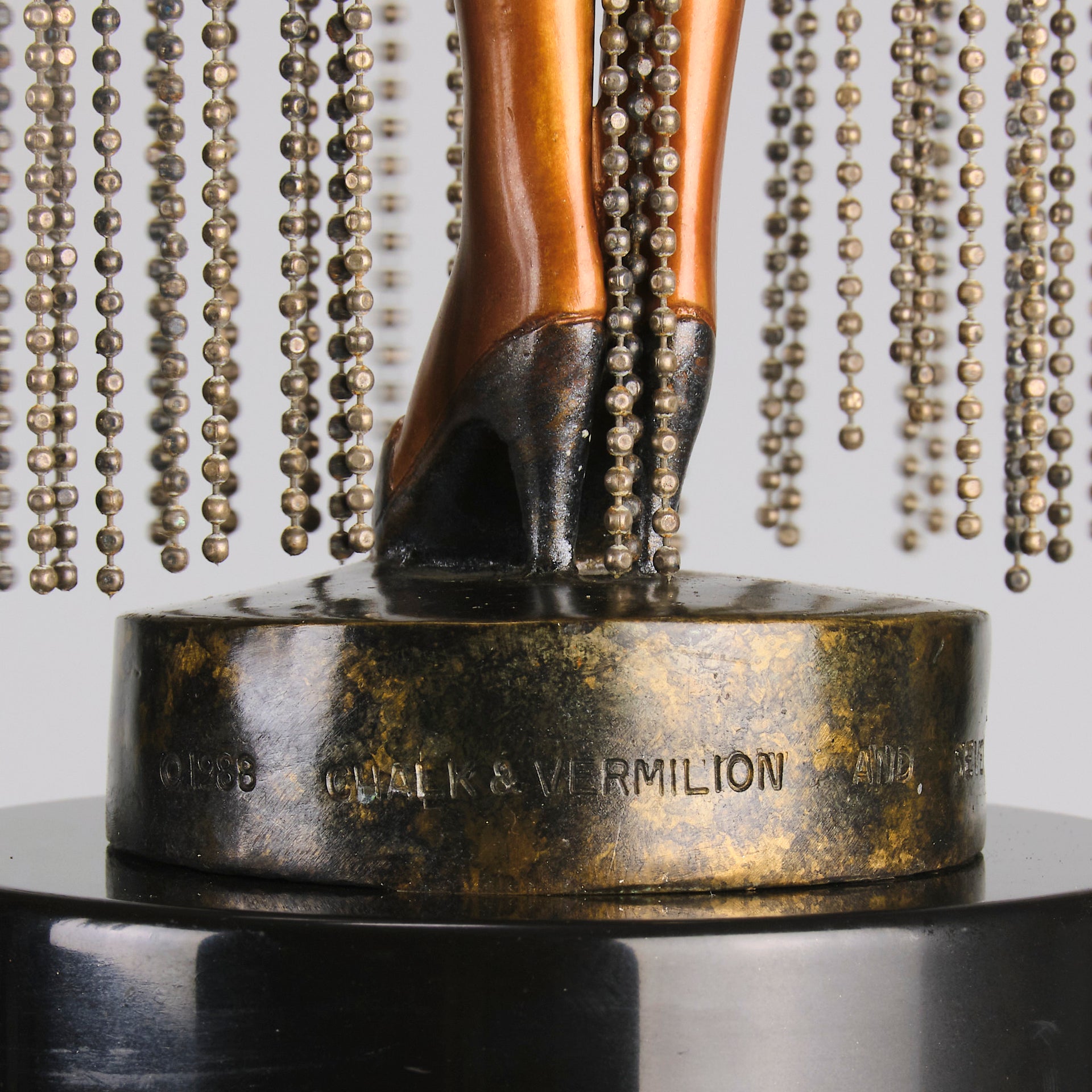 Her Secret Admirers bronze by Erte