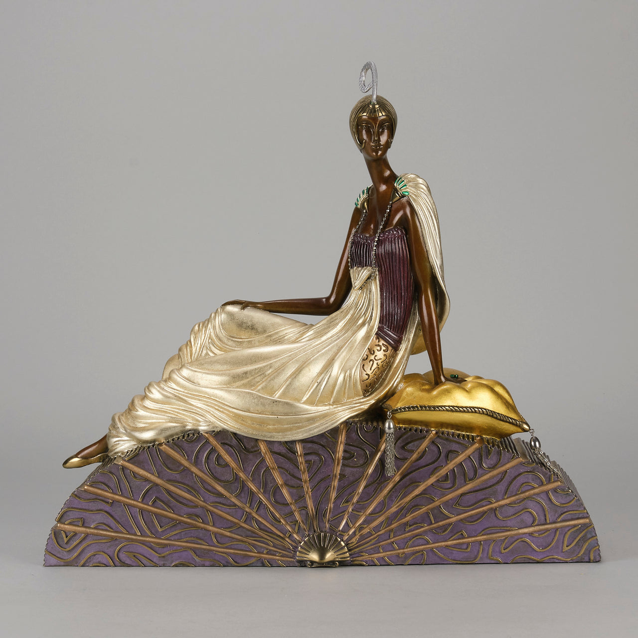 Kings Favourite - Limited Edition Erte Bronze - Hickmet Fine Arts 
