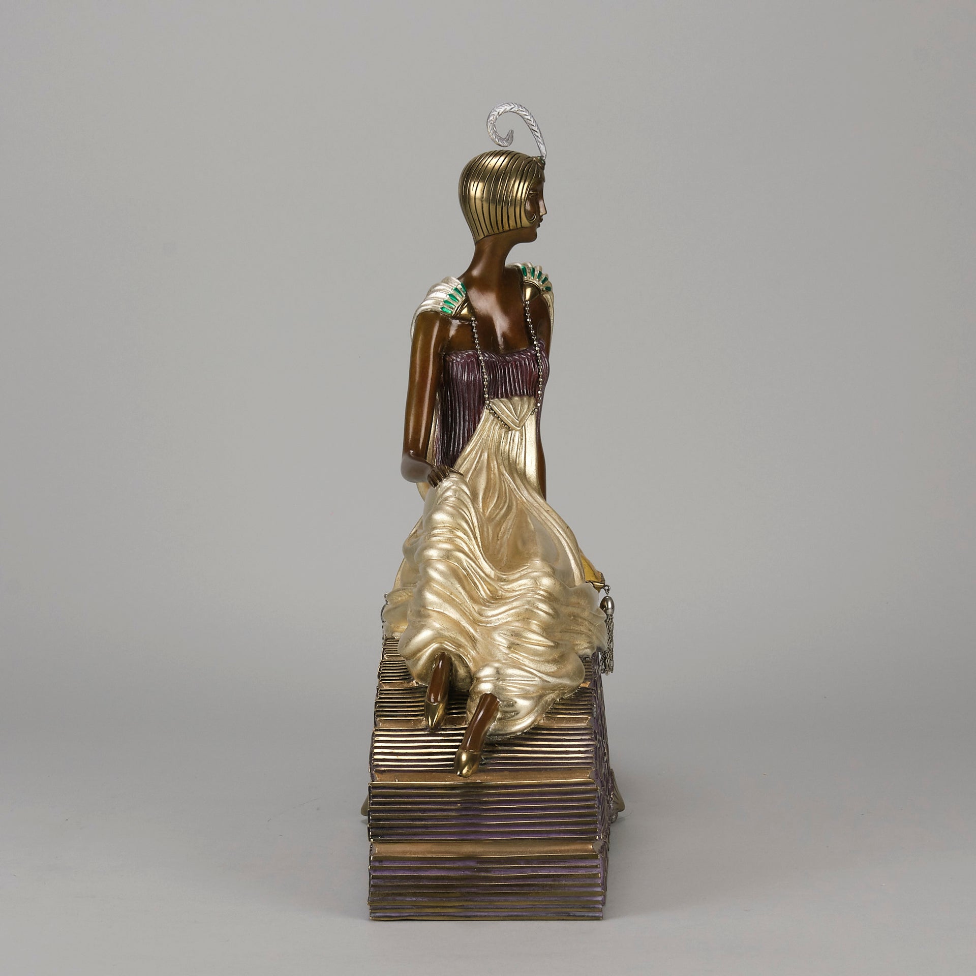 Kings Favourite - Limited Edition Erte Bronze - Hickmet Fine Arts 