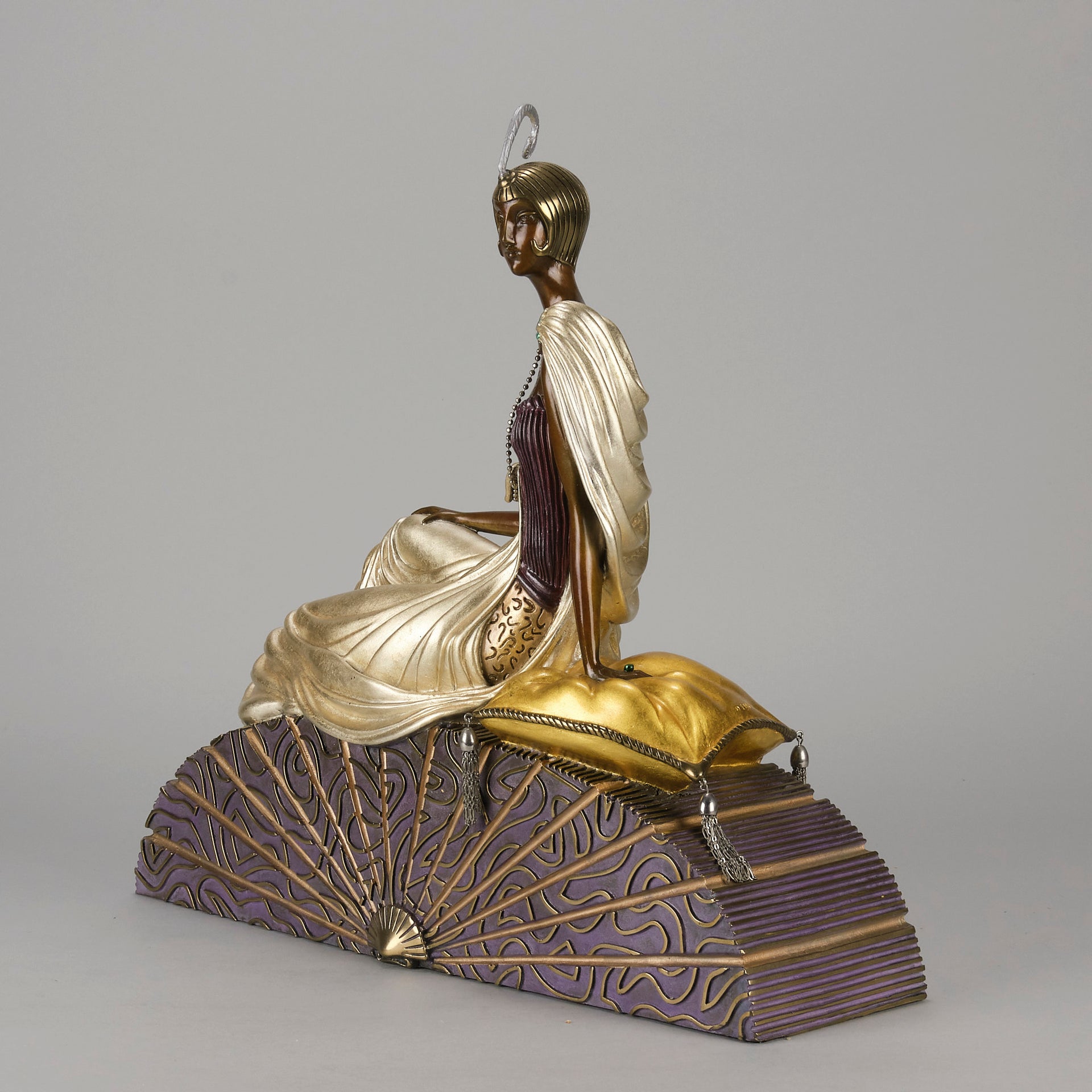 Kings Favourite - Limited Edition Erte Bronze - Hickmet Fine Arts 