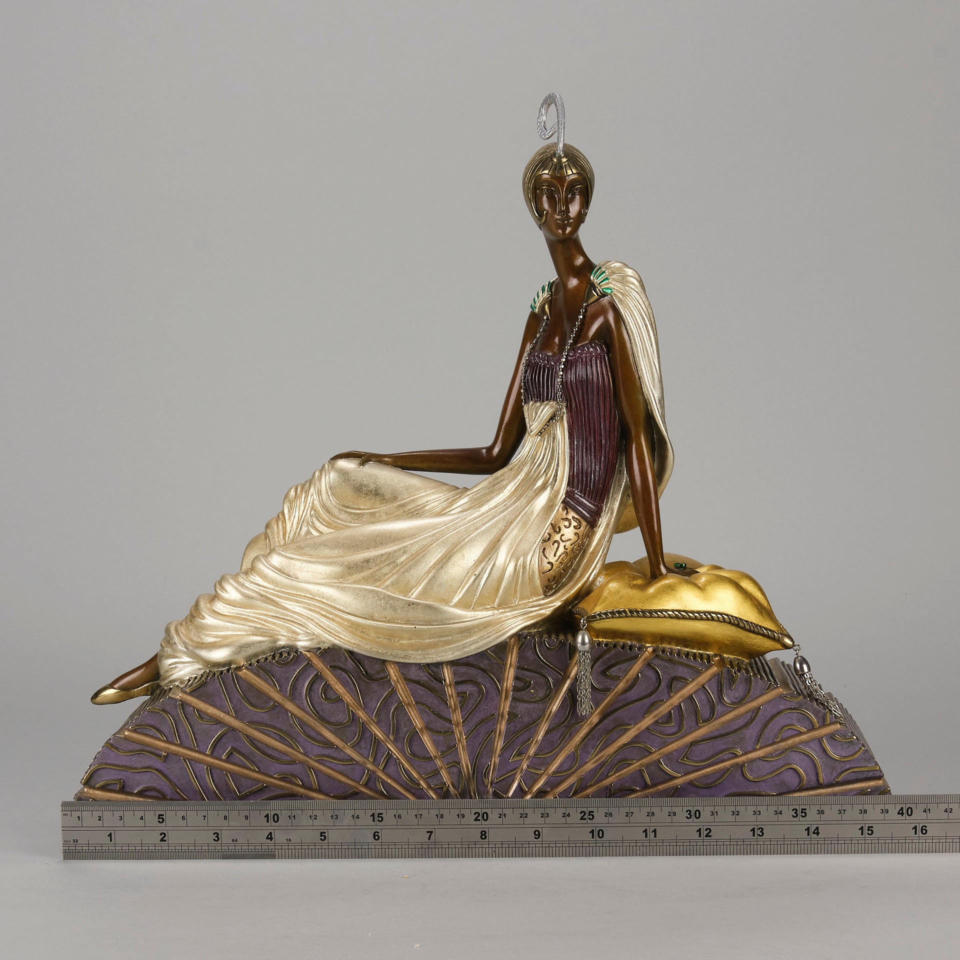 Kings Favourite - Limited Edition Erte Bronze - Hickmet Fine Arts 