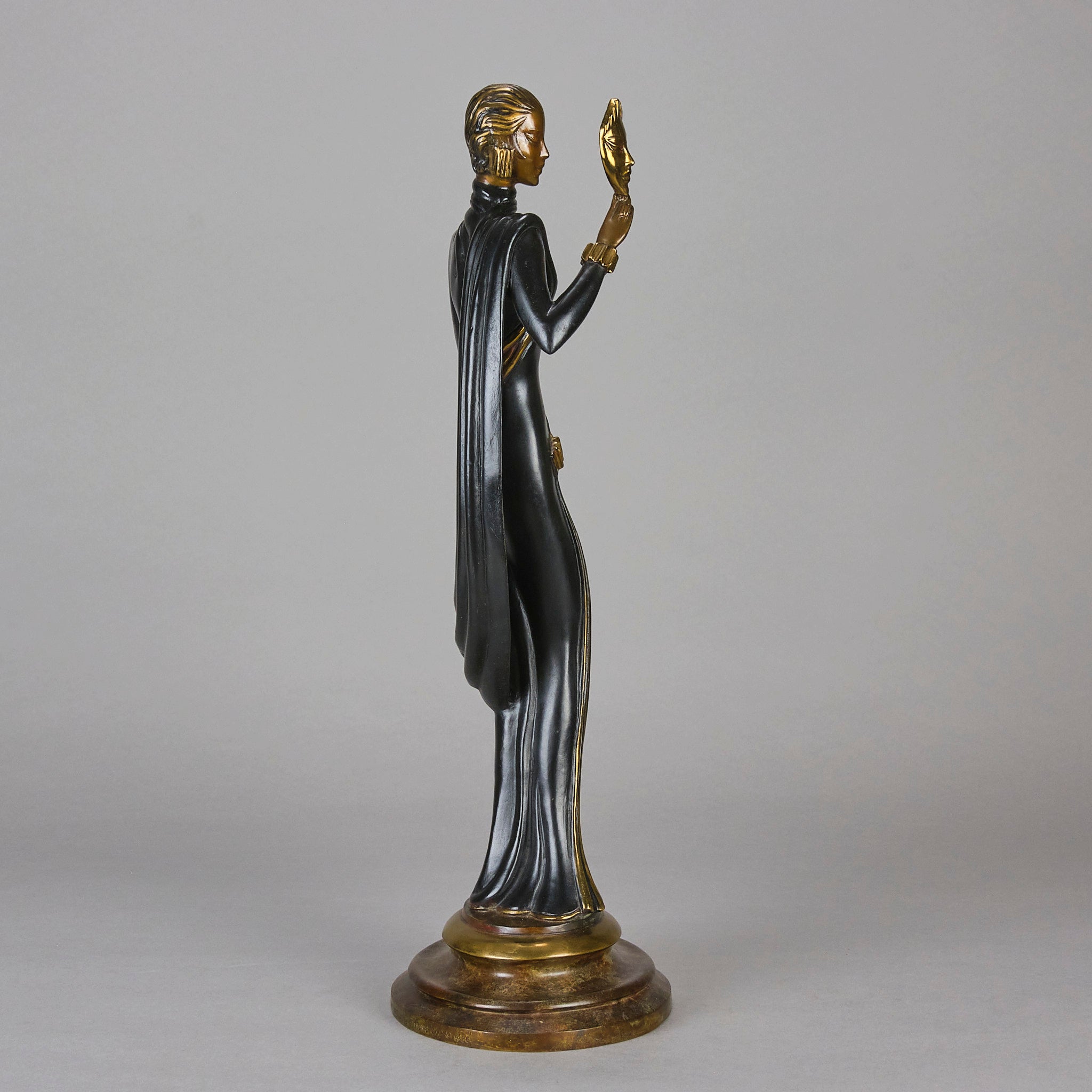 Erte La Masque - Limited Edition Bronze - Hickmet Fine Arts