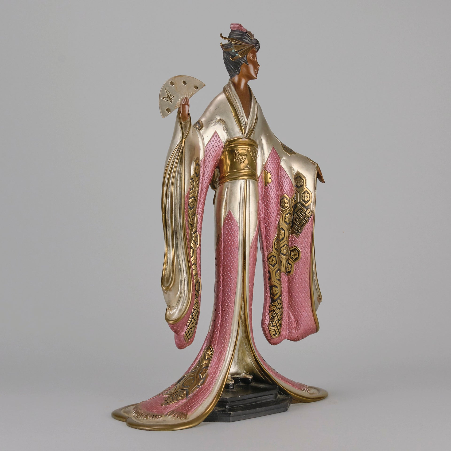 Madame Butterfly - Limited Edition Erte Bronze - Hickmet Fine Arts 