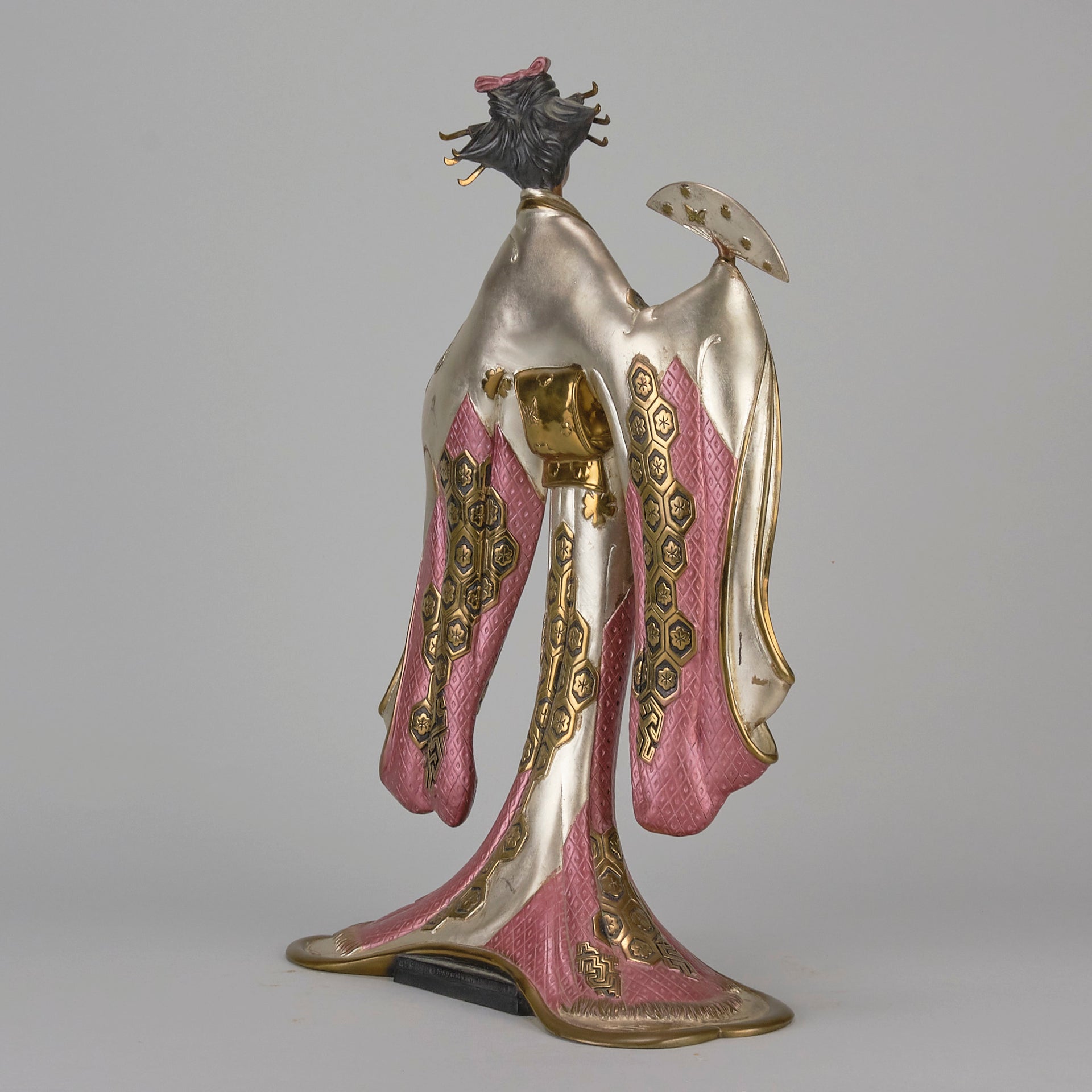 Madame Butterfly - Limited Edition Erte Bronze - Hickmet Fine Arts 