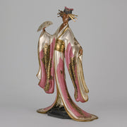 Madame Butterfly - Limited Edition Erte Bronze - Hickmet Fine Arts 