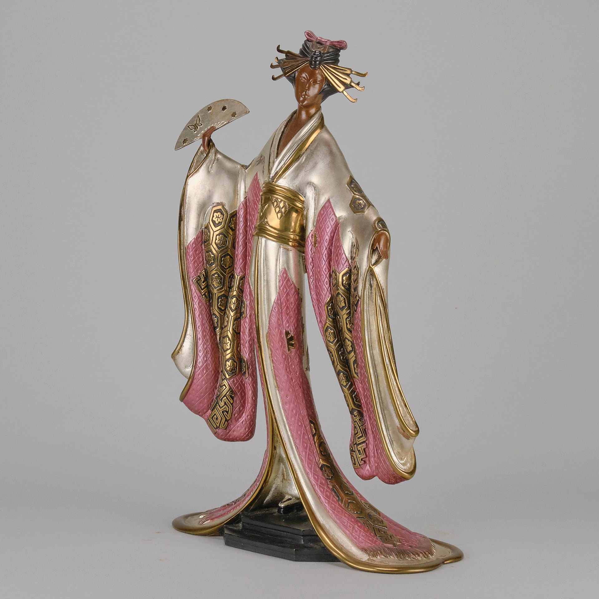 Madame Butterfly - Limited Edition Erte Bronze - Hickmet Fine Arts 