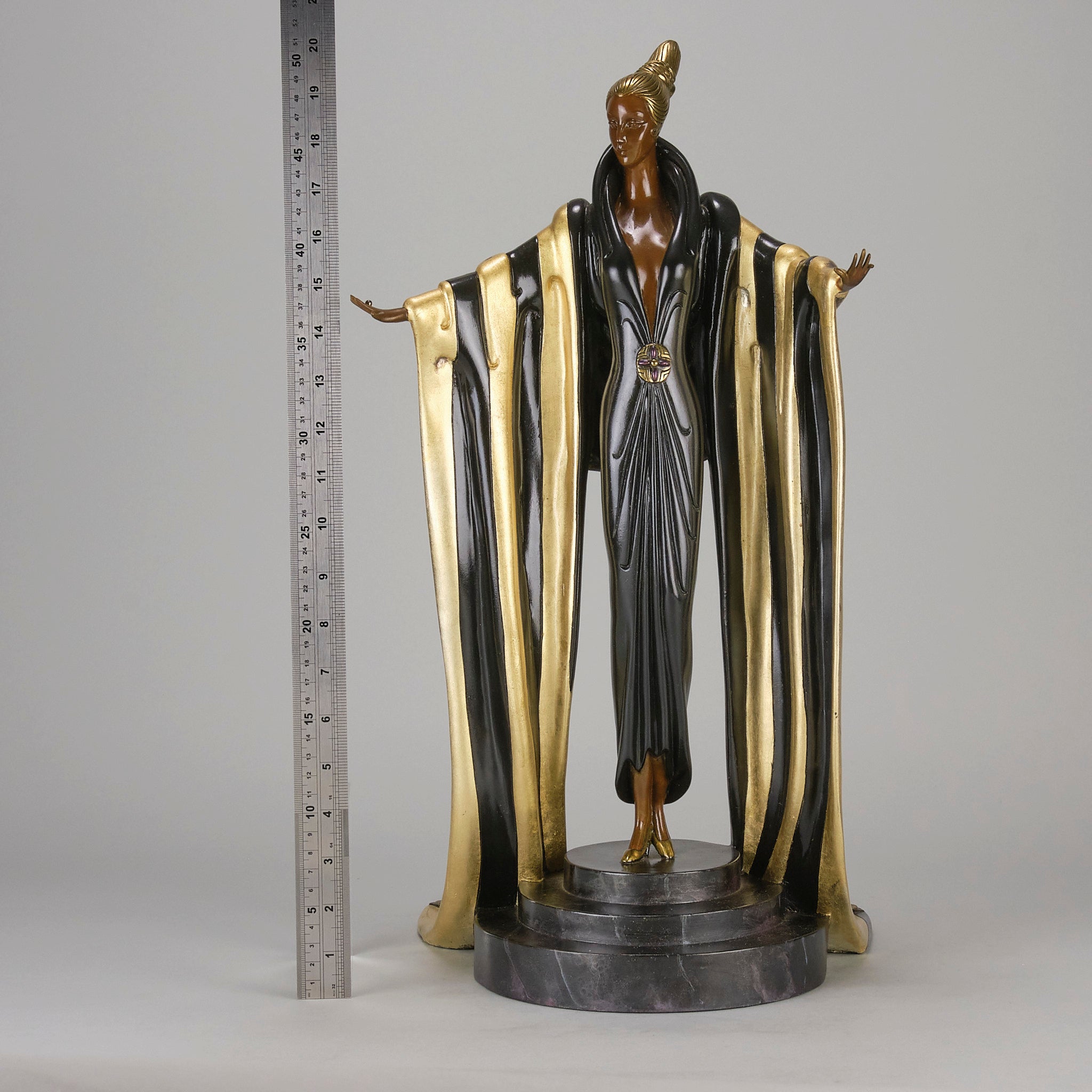 Erte Monaco - Limited Edition Bronze - Hickmet Fine Arts