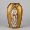 Erte Vase - Oriental Bronze Vase - Hickmet Fine Arts