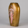 Erte Vase - Oriental Bronze Vase - Hickmet Fine Arts