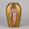 Erte Vase - Oriental Bronze Vase - Hickmet Fine Arts