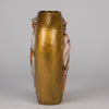 Erte Vase - Oriental Bronze Vase - Hickmet Fine Arts