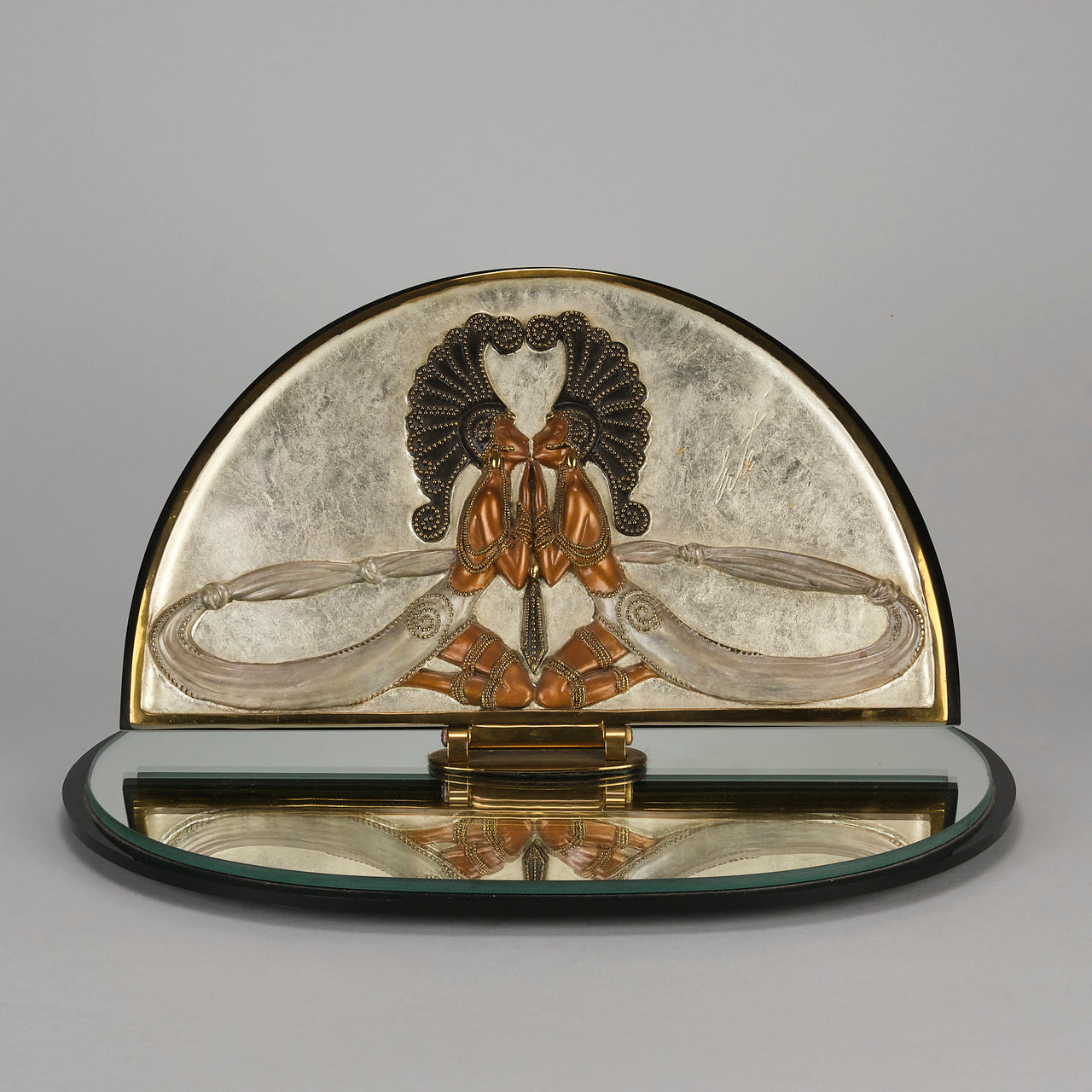 Erte Reflection - Limited Edition Bronze - Hickmet Fine Arts 